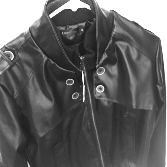 benibos leather jacket
